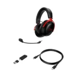 HyperX Cloud III Wireless Black-Red – Cuffie Gaming Wireless 2.4GHz con 120 Ore di Batteria e DTS Spatial Audio - immagine 7