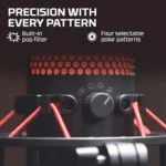 HyperX QuadCast – Microfono USB a Condensatore per Streaming con RGB, 4 Pattern Polari e Shock Mount - immagine 9