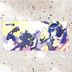 HYTE Bunny Splash Desk Pad – Desk Pad Anime 900 × 400 mm, Edizione Limitata CNVS, Superficie Ultra Liscia - immagine 2