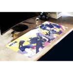 HYTE Bunny Splash Desk Pad – Desk Pad Anime 900 × 400 mm, Edizione Limitata CNVS, Superficie Ultra Liscia - immagine 3