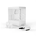HYTE Y40 Snow White – Case ATX Panoramico con GPU Verticale, Vetro Temperato e Riser PCIE 4.0 Incluso - immagine 6