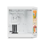 HYTE Y70 Touch Infinite Snow White – Case Mid Tower ATX con Touchscreen IPS 14,9″, Riser PCIe 4.0 Incluso e Supporto Radiatori 360 mm - immagine 3