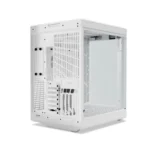 HYTE Y70 Touch Infinite Snow White – Case Mid Tower ATX con Touchscreen IPS 14,9″, Riser PCIe 4.0 Incluso e Supporto Radiatori 360 mm - immagine 4
