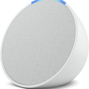 TODO: Amazon Echo Pop (Modello 2024) | Altoparlante Bluetooth Intelligente con Alexa, Suono Potente e Design Compatto | Bianco Ghiaccio