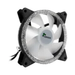 Inter-Tech Argus RS-071 RGB – Ventola Case 120mm PWM ARGB con Crystal Effect - immagine 2
