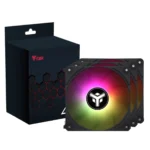 Itek Kit 3x Ventola per case UW12 Black