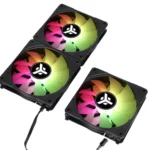 Itek Kit 3× Ventola per Case UW12 Black– Ventola Case 120mm ARGB Sync 5V, PWM, Daisy Chain Wireless - immagine 8