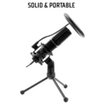 Itek M100 – Microfono a Condensatore USB con Treppiede e Filtro Antipop per Streaming e Registrazione - immagine 5