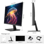 KOORUI N07 - Monitor Business 27", 4K UHD, IPS, HDR, 60Hz, OD(10,8,6)MS, 90% DCI-P3 - immagine 7