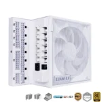 Lian Li EDGE GOLD 1200W White – Alimentatore 1200W, 80 PLUS Gold, Cybenetics Platinum, ATX 3.1, PCIe 5.1, Modulare