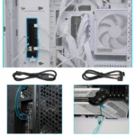 Lian Li EDGE Gold 850W - Alimentatore 850W, 80 PLUS Gold, Cybenetics Gold, ATX 3.1, PCIe 5.1, Modulare - immagine 5