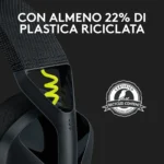 Logitech G435 – Cuffie Gaming Wireless LIGHTSPEED e Bluetooth con Driver 40mm, Microfoni Beamforming e 18 Ore di Autonomia per PC, PS5, PS4 e Nintendo Switch - immagine 13