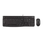 Logitech MK120 – Kit Tastiera e Mouse USB Cablati Full Size Resistenti agli Schizzi, layout Italiano - immagine 2