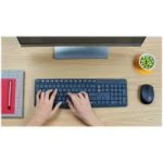 Logitech MK235 Wireless Keyboard and Mouse Combo – Kit Tastiera e Mouse Business Senza Fili con Tastierino Numerico, Layout Italiano - immagine 7