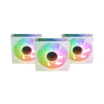 Mars Gaming MF-LINKFINITYKIT White – Kit 3 Ventole 120mm PWM ARGB Infinity Mirror 360°, Bianca - immagine 2