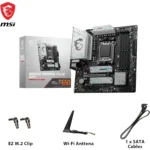 MSI B650M GAMING PLUS WIFI – Scheda Madre Micro-ATX, Socket AM5, DDR5, PCIe 4.0, USB 3.1, Wi-Fi 6E, LAN 2.5G, Bluetooth 5.3 [911-7E24-008] - immagine 10