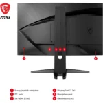 MSI G24C6P E2 - Monitor Gaming Curvo 1500R, 23.8", FHD, 180Hz, 1ms, VA, 112% sRGB, Adaptive Sync - immagine 10