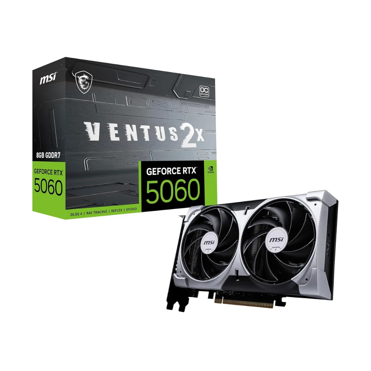 MSI GeForce RTX™ 5060 8G VENTUS 2X OC