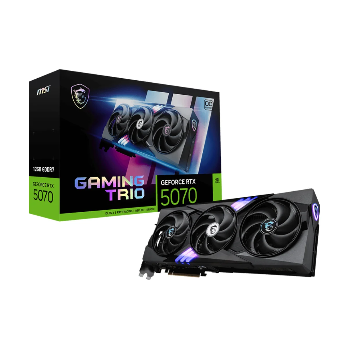 MSI GeForce RTX™ 5070 12G GAMING TRIO OC