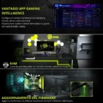 MSI MAG 274QRF QD E2 - Monitor Gaming 27", WQHD, Rapid IPS, 180Hz, 1ms, Quantum Dot, DisplayHDR 400, 98% DCI-P3, Adaptive Sync - immagine 5