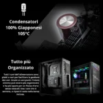 MSI MPG A1000G PCIE5 - Alimentatore 1000W, 80 PLUS Gold, ATX 3.0, PCIe 5.0, Modulare - immagine 8