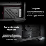 MSI MPG A1000G PCIE5 - Alimentatore 1000W, 80 PLUS Gold, ATX 3.0, PCIe 5.0, Modulare - immagine 9