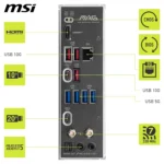 MSI MAG B850M MORTAR WIFI – Scheda Madre Micro-ATX, Socket AM5, DDR5, PCIe 5.0, USB 3.2, Wi-Fi 7, LAN 5G, Bluetooth 5.4 [911-7E61-001] - immagine 9