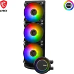 MSI MAG CORELIQUID E360 – Dissipatore AIO 360mm ARGB con Testa Rotabile a 270°, Microcanali Avanzati e Ventole FDB Silenziose - immagine 5
