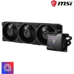 MSI MEG CORELIQUID S360 – Dissipatore AIO 360mm con Display IPS 2.4”, Ventole MEG Silent Gale P12, Waterblock con Ventola Integrata - immagine 5