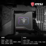 MSI MEG CORELIQUID S360 – Dissipatore AIO 360mm con Display IPS 2.4”, Ventole MEG Silent Gale P12, Waterblock con Ventola Integrata - immagine 8