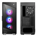 MSI MPG VELOX 100R – Case Mid Tower ATX, 4 Ventole ARGB Preinstallate, Pannello Frontale Ventilato, Supporto GPU Verticale - immagine 10