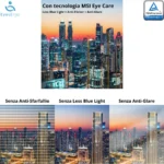 MSI PRO MP2412 - Monitor Business 23.8", FHD, 100Hz, 1ms, VA, 113% sRGB, Eye Care - immagine 3