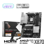 MSI PRO X870-P WIFI – Scheda Madre ATX, Socket AM5, DDR5, PCIe 5.0, USB4, Wi-Fi 7, LAN 5G, Bluetooth 5.4 [7E47-001R]