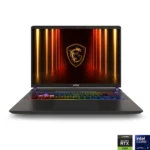 MSI Vector 16 HX AI A2XWIG-292XIT – Notebook Gaming Intel Ultra 9 275HX, RTX 5080, 32GB DDR5, 1TB SSD, 16" QHD+ IPS 240Hz, Wi-Fi 6E, Free DOS