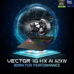 MSI Vector 16 HX AI A2XWIG-292XIT – Notebook Gaming Intel Ultra 9 275HX, RTX 5080, 32GB DDR5, 1TB SSD, 16" QHD+ IPS 240Hz, Wi-Fi 6E, Free DOS - immagine 2