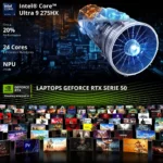 MSI Vector 16 HX AI A2XWIG-292XIT – Notebook Gaming Intel Ultra 9 275HX, RTX 5080, 32GB DDR5, 1TB SSD, 16" QHD+ IPS 240Hz, Wi-Fi 6E, Free DOS - immagine 7