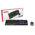 MSI VIGOR GK30 Combo – Tastiera Gaming 100% RGB Layout Italiano + Mouse Clutch GM11 - immagine 5