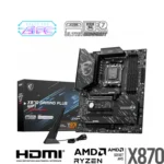 MSI X870 GAMING PLUS WIFI – Scheda Madre ATX, Socket AM5, DDR5, PCIe 5.0, USB4, Wi-Fi 7, LAN 5G, Bluetooth 5.4 [7E47-004R]