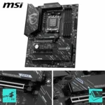 MSI X870 GAMING PLUS WIFI – Scheda Madre ATX, Socket AM5, DDR5, PCIe 5.0, USB4, Wi-Fi 7, LAN 5G, Bluetooth 5.4 [7E47-004R] - immagine 6