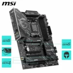 MSI X870 GAMING PLUS WIFI – Scheda Madre ATX, Socket AM5, DDR5, PCIe 5.0, USB4, Wi-Fi 7, LAN 5G, Bluetooth 5.4 [7E47-004R] - immagine 8