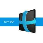 One For All WM 4241 – Supporto TV da Parete Orientabile 19-43", Girevole 90°, fino a 30 kg - immagine 3