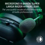 Razer BlackShark V2 HyperSpeed – Cuffie Gaming Wireless Esport 280g con THX Spatial Audio e Tripla Connessione - immagine 8