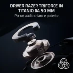 Razer BlackShark V2 HyperSpeed – Cuffie Gaming Wireless Esport 280g con THX Spatial Audio e Tripla Connessione - immagine 9