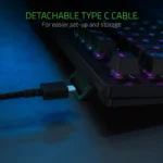 Razer Huntsman Tournament Edition – Tastiera Gaming TKL 80% con Switch Ottici Rossi, Layout US (ISO) e Keycap PBT - immagine 8