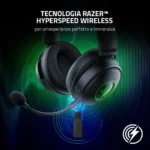 Razer Kraken V3 Pro – Cuffie Gaming Wireless con Razer HyperSense, THX Spatial Audio e Driver TriForce Titanium 50mm - immagine 10