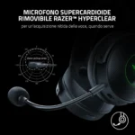 Razer Kraken V3 Pro – Cuffie Gaming Wireless con Razer HyperSense, THX Spatial Audio e Driver TriForce Titanium 50mm - immagine 12