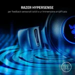 Razer Kraken V3 Pro – Cuffie Gaming Wireless con Razer HyperSense, THX Spatial Audio e Driver TriForce Titanium 50mm - immagine 7
