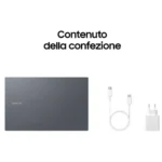 Samsung Galaxy Book4 NP750XGK-KG4IT – 15.6” Full HD, Intel Core 5 120U, 16GB LPDDR4X, 1TB SSD, Wi-Fi 6, Windows 11 Home - immagine 5
