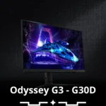 Samsung Odyssey G3 G30D - Monitor Gaming 24", FHD, VA, 180Hz, 1ms, 95% sRGB, HDR10, FreeSync - immagine 2