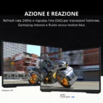 Samsung Odyssey G3 G30D - Monitor Gaming 24", FHD, VA, 180Hz, 1ms, 95% sRGB, HDR10, FreeSync - immagine 4